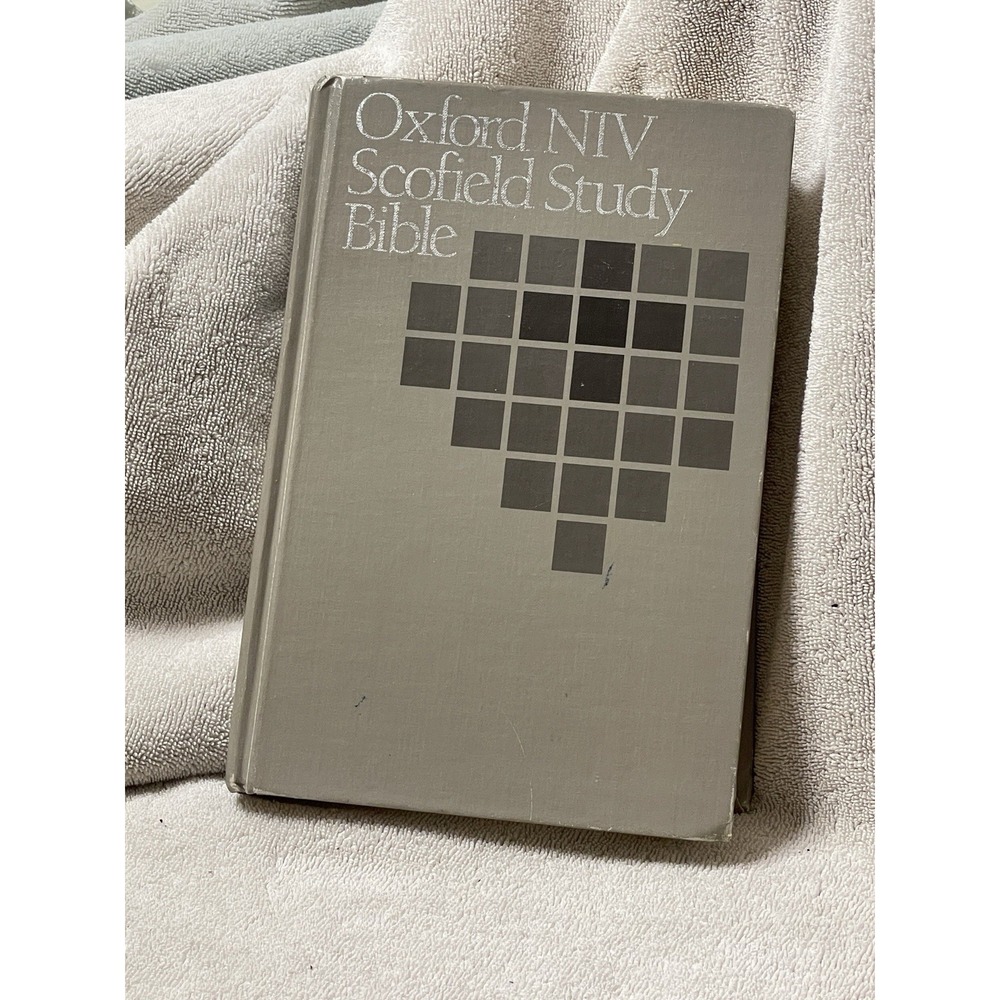 The Oxford NIV‎ Scofield Study Bible, 1984 HC, Red Letter, HC, some underlining